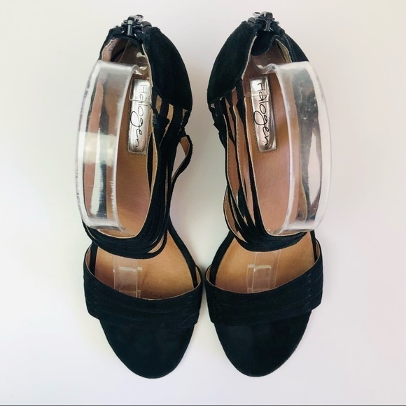 Halogen Kyla Suede Strappy Wedge Sandal - Picture 6 of 11